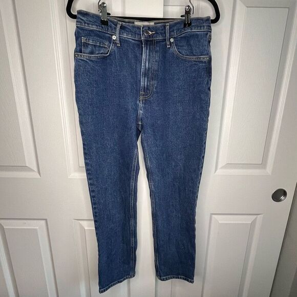 Everlane Cheeky Crop Denim Jeans Size 28 - Picture 3 of 9